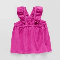 Okie Dokie Toddler & Little Girls V Neck Tank Top