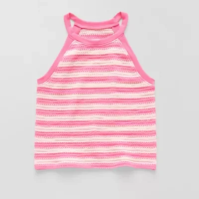 Thereabouts Little & Big Girls Halter Neck Tank Top