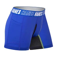 Hanes Moves Anti Chafe Boys 5 Pack Boxer Briefs
