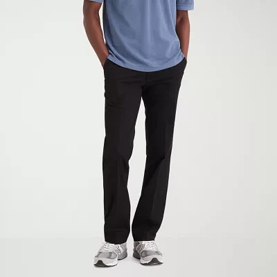Dockers Easy Khaki With Stretch Mens Straight Fit Flat Front Pant