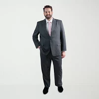 Haggar Mens Big and Tall Diamond Suit Jacket