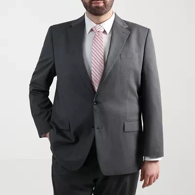 Haggar Mens Big and Tall Diamond Suit Jacket