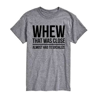 Big and Tall Mens Crew Neck Short Sleeve Regular Fit Graphic T-Shirt