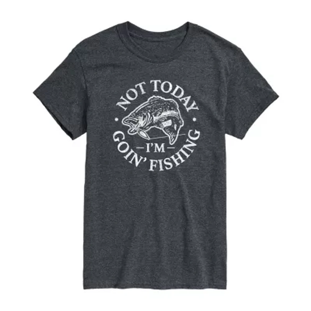 Big and Tall Mens Crew Neck Short Sleeve Regular Fit Graphic T-Shirt
