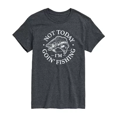 Big and Tall Mens Crew Neck Short Sleeve Regular Fit Graphic T-Shirt