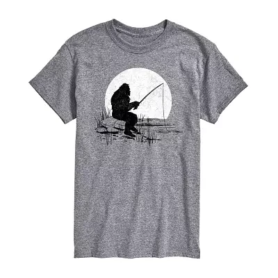 Big and Tall Mens Crew Neck Short Sleeve Regular Fit Graphic T-Shirt