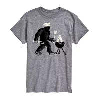 Big and Tall Mens Crew Neck Short Sleeve Regular Fit Graphic T-Shirt