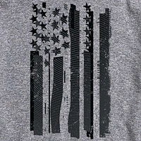 Big and Tall Mens Crew Neck Short Sleeve Regular Fit Americana Graphic T-Shirt