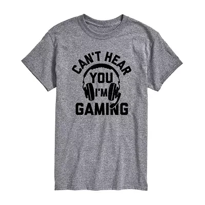 Big and Tall Mens Crew Neck Short Sleeve Regular Fit Graphic T-Shirt