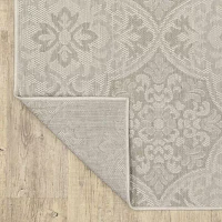 Covington Home Pamplona Floral Trellis 39" X 60" Indoor Outdoor Rectangular Accent Rug