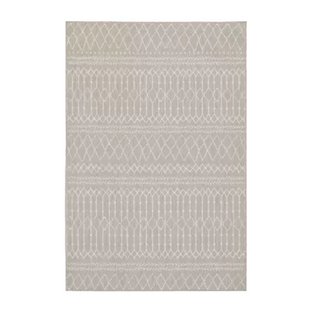 Covington Home Pamplona Tribal Lines Indoor Outdoor Rectangular Area Rug