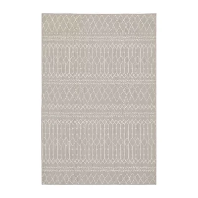 Covington Home Pamplona Tribal Lines Indoor Outdoor Rectangular Area Rug