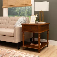 Percy Living Room Collection 1-Drawer End Table