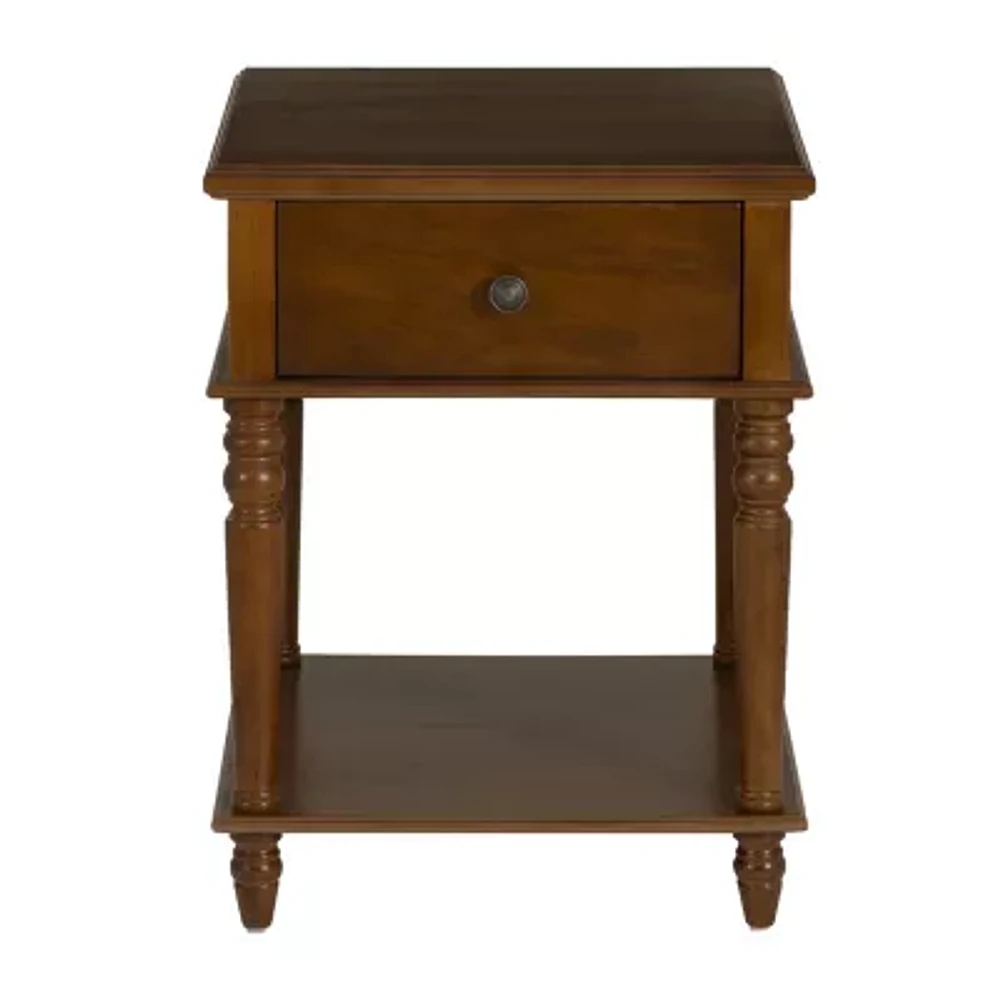 Percy Living Room Collection 1-Drawer End Table