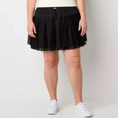 Stylus Womens High Rise Skort-Plus