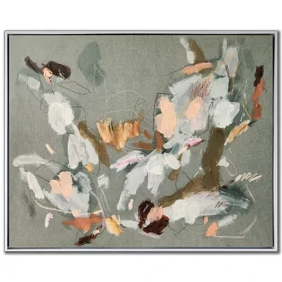 Streamline Art Autumn Ambience I Framed Canvas Art