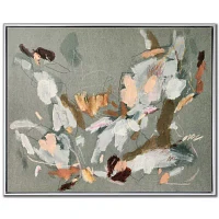 Streamline Art Autumn Ambience I Framed Canvas Art