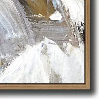 Streamline Art Windswept Shoreline Framed Canvas Art