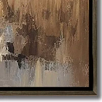 Streamline Art Quiet Fields Framed Canvas Art