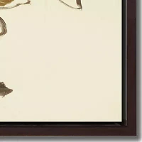 Streamline Art Down To Earth I Framed Canvas Art