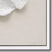 Streamline Art Delicate Petal I Framed Canvas Art