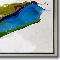 Streamline Art Vibrant Bloom I Framed Canvas Art