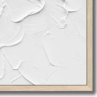 Streamline Art Embossed Elegance Framed Canvas Art