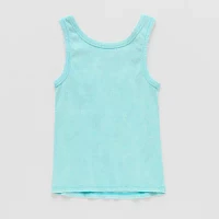 Eyeshadow Big Girls Scoop Neck Tank Top
