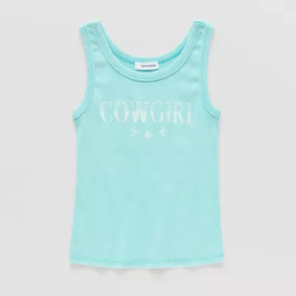 Eyeshadow Big Girls Scoop Neck Tank Top