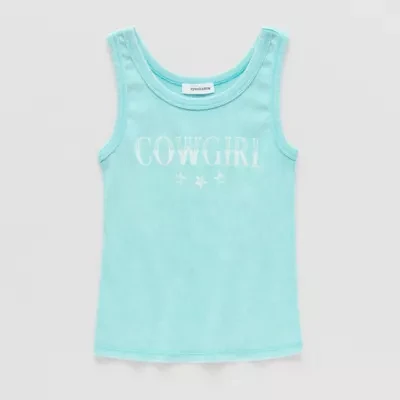 Eyeshadow Big Girls Scoop Neck Tank Top