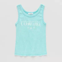 Eyeshadow Big Girls Scoop Neck Tank Top
