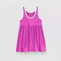 Okie Dokie Toddler & Little Girls Active Sleeveless A-Line Dress