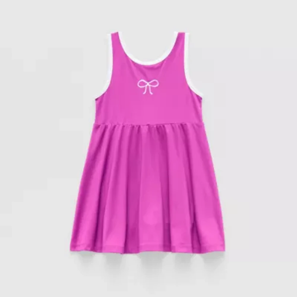 Okie Dokie Toddler & Little Girls Active Sleeveless A-Line Dress