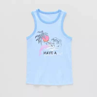 Thereabouts Little & Big Girls Round Neck Tank Top