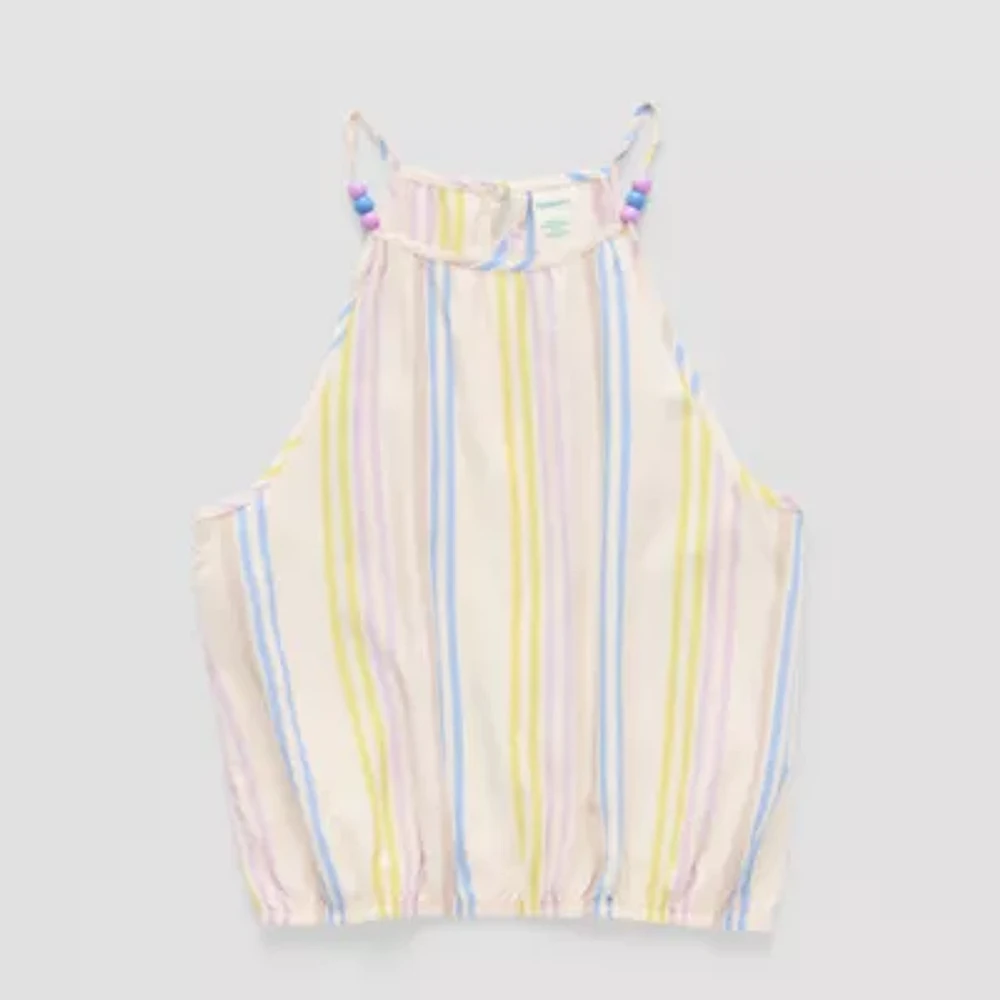 Thereabouts Little & Big Girls Square Neck Tank Top