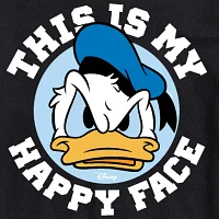 Big and Tall Mens Crew Neck Short Sleeve Regular Fit Donald Duck Graphic T-Shirt