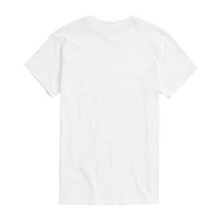 Big and Tall Mens Crew Neck Short Sleeve Regular Fit Graphic T-Shirt