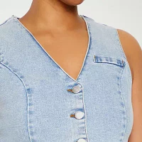 Forever 21 Juniors Plus Womens Vest