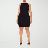 Forever 21 Womens Sleeveless Bodycon Dress Juniors Plus