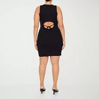 Forever 21 Womens Sleeveless Bodycon Dress Juniors Plus