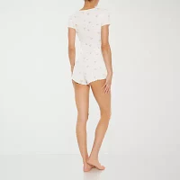 Forever 21 Womens Juniors Short Sleeve One Piece Pajama