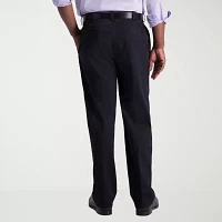 Haggar® Iron Free Premium Khaki Mens Classic Fit Pleated Pant