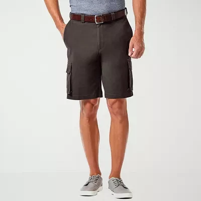 Haggar® Mens Stretch Cargo Flat Front Tech Short