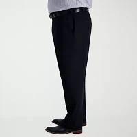 Haggar® Mens Iron Free Big and Tall Classic Fit Flat Front Khaki Pant