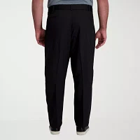 Haggar® Mens Cool Right Performance Big and Tall Classic Fit Pleated Pant