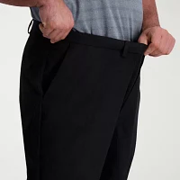 Haggar Cool Right Performance Flex Mens Big Classic Fit Flat Front Pant