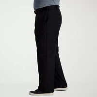 Haggar Cool Right Performance Flex Mens Big Classic Fit Flat Front Pant