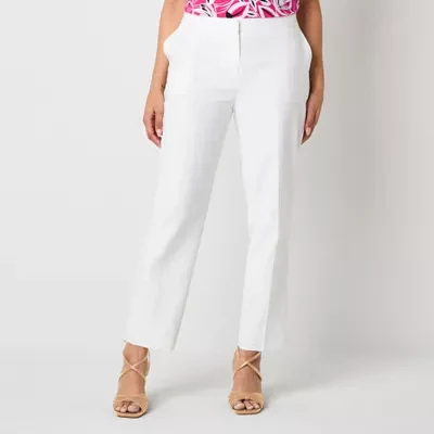 Black Label by Evan-Picone Womens Classic Fit Straight Suit Pant