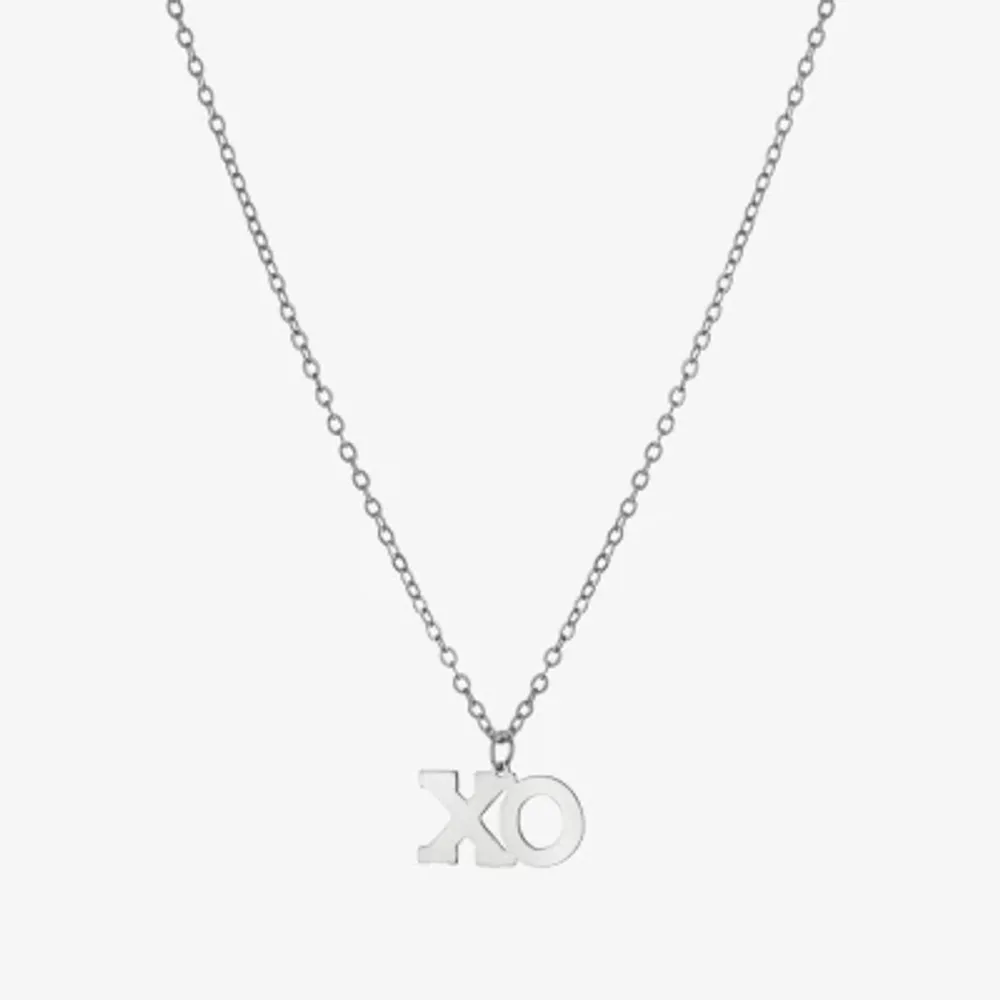 Dainty XO Bear Charm Necklace – The Golden Bear