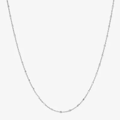 Silver Treasures Made In Italy Sterling Silver 18 Inch Cable Chain Necklace
